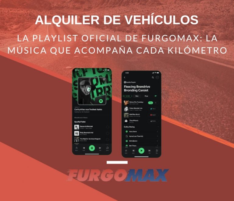 La playlist oficial de Furgomax: La música que acompaña cada kilómetro